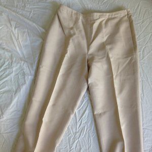 Woman's Ann Taylor Baggy Beige pants sz 12 used